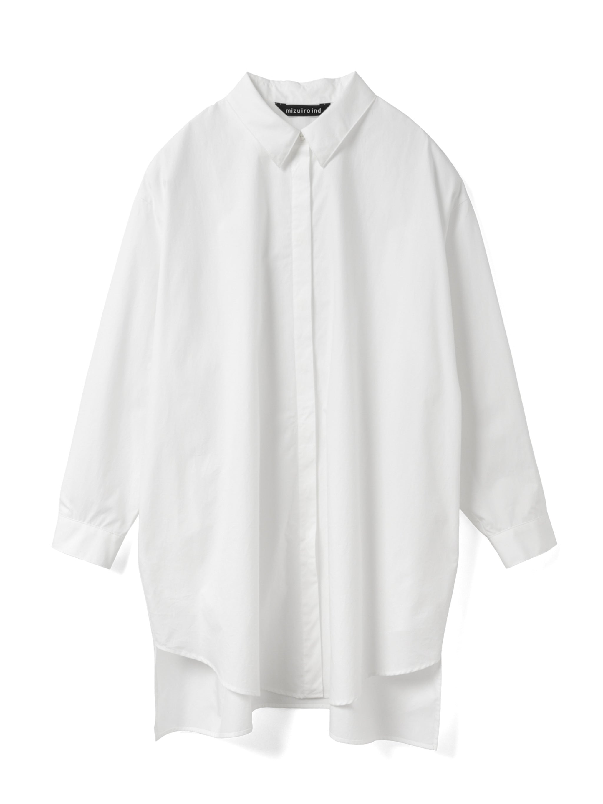 おか様 box cut shirt | 3-230149 – mizuiro ind