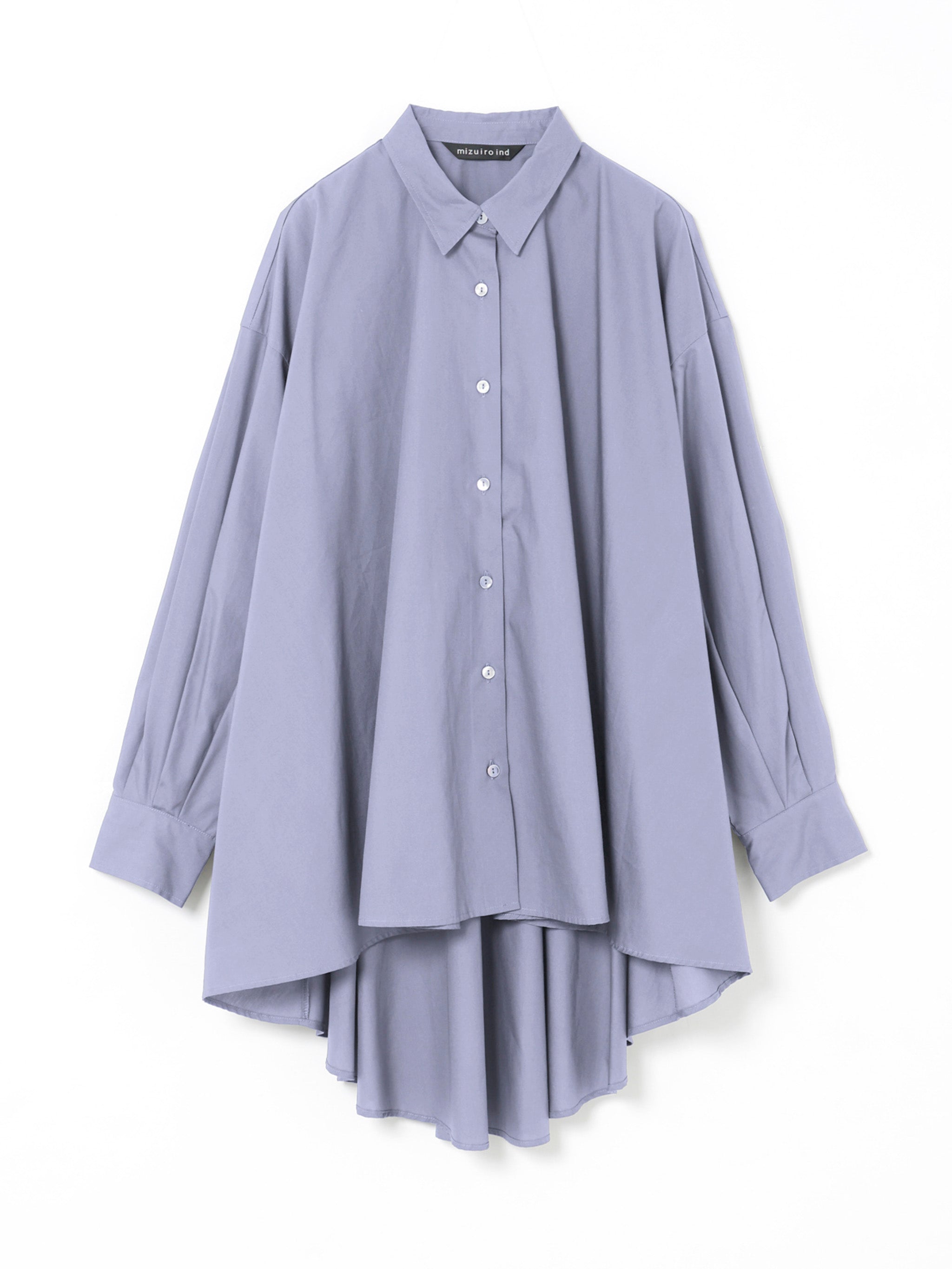 wide shirt tunic | 3-239389 – mizuiro ind