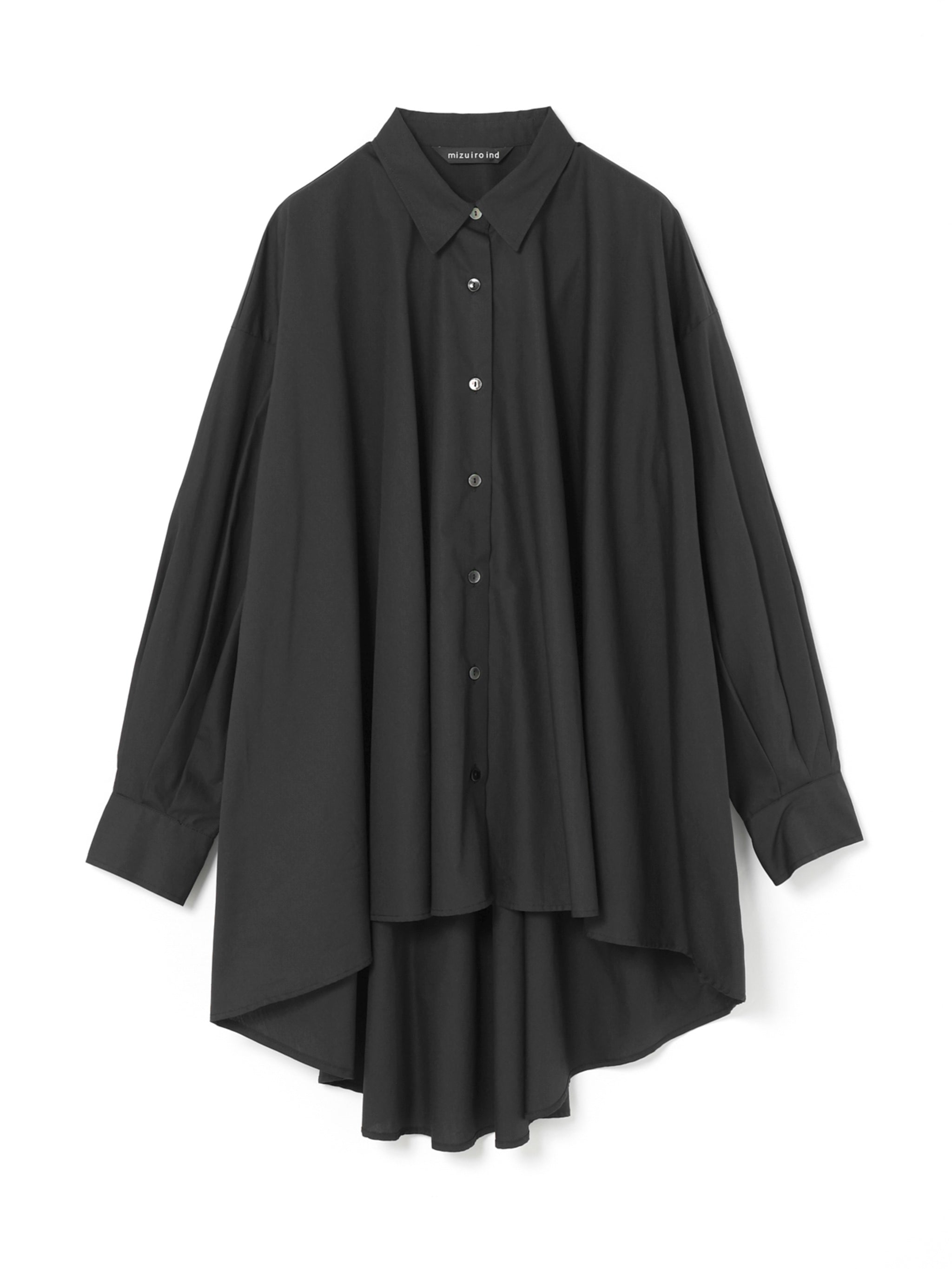 wide shirt tunic | 3-239389 – mizuiro ind