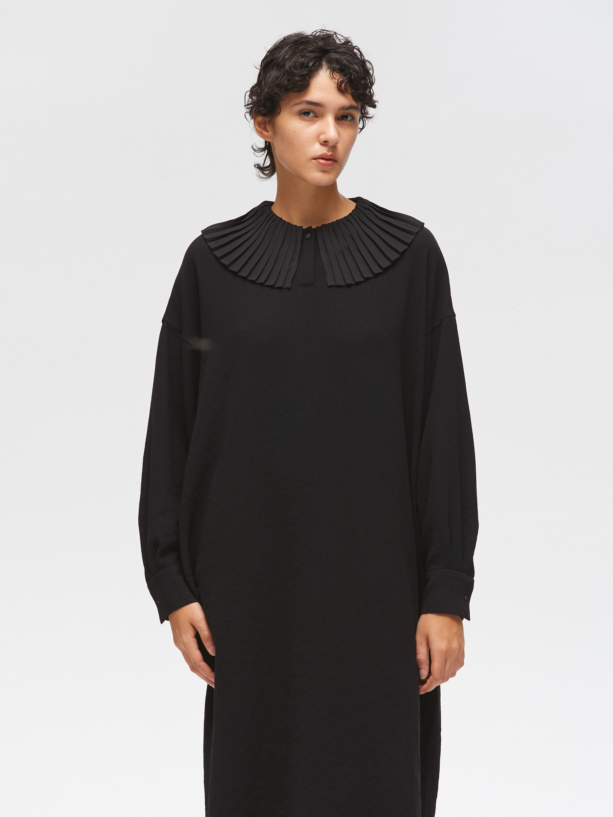 pleats collar OP | 3-250068 – mizuiro ind