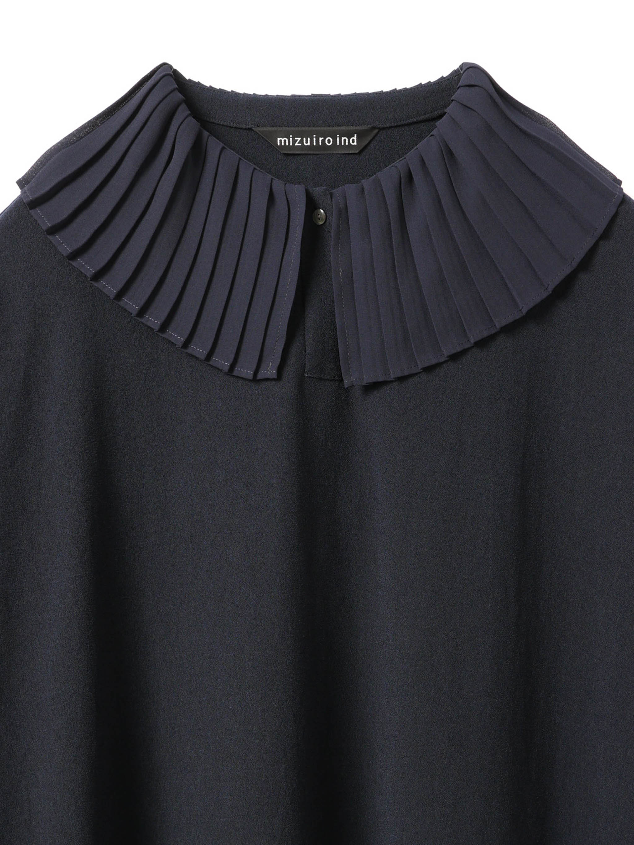 pleats collar OP | 3-250068 – mizuiro ind