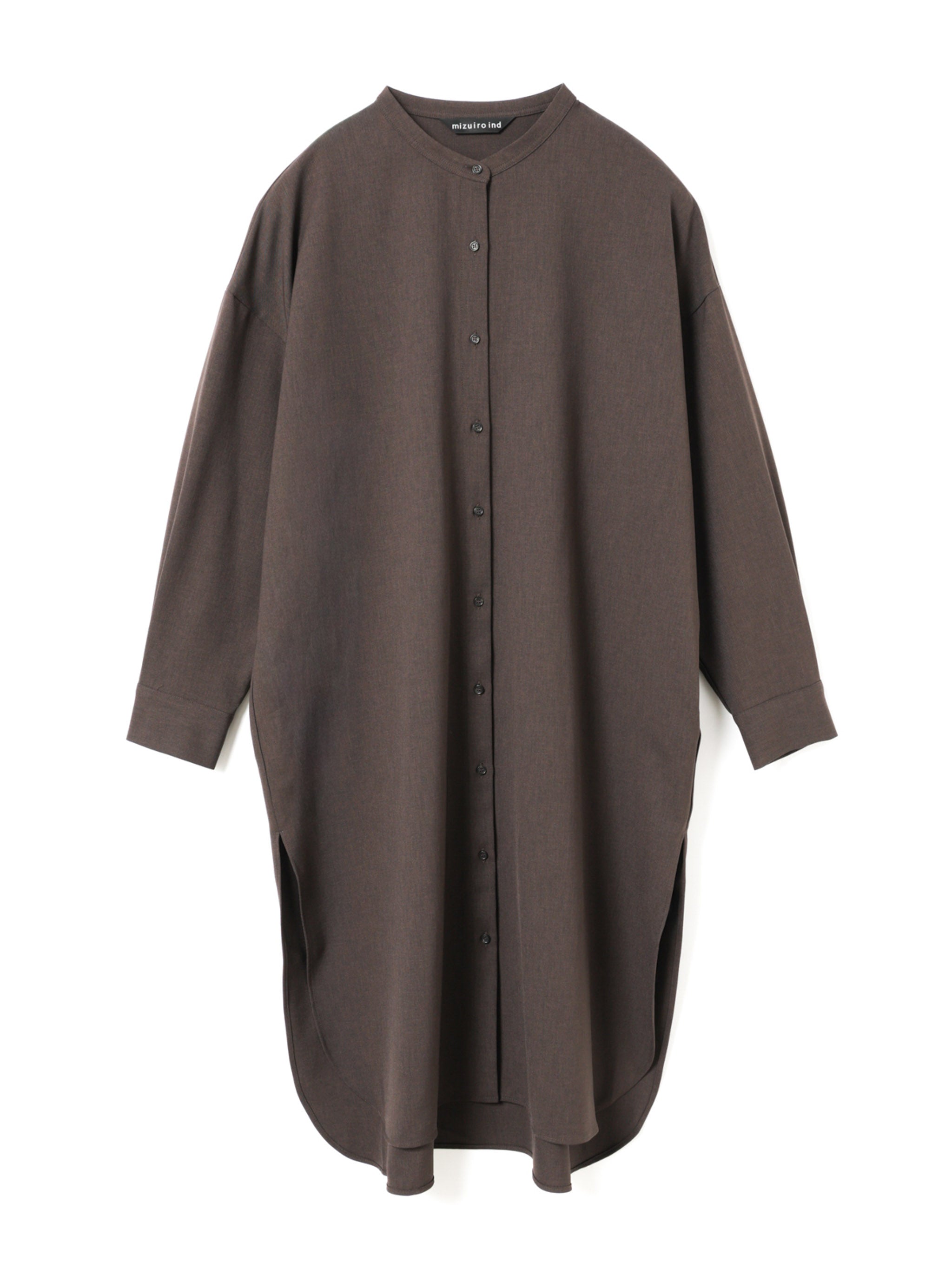 stand collar shir OP | 3-250078 – mizuiro ind