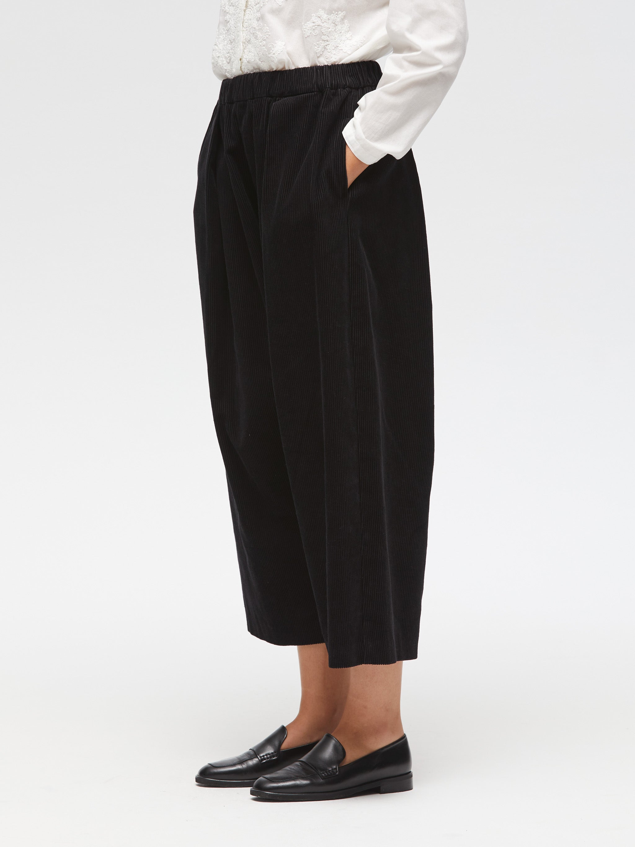 corduroy wide PT | 3-260060 – mizuiro ind