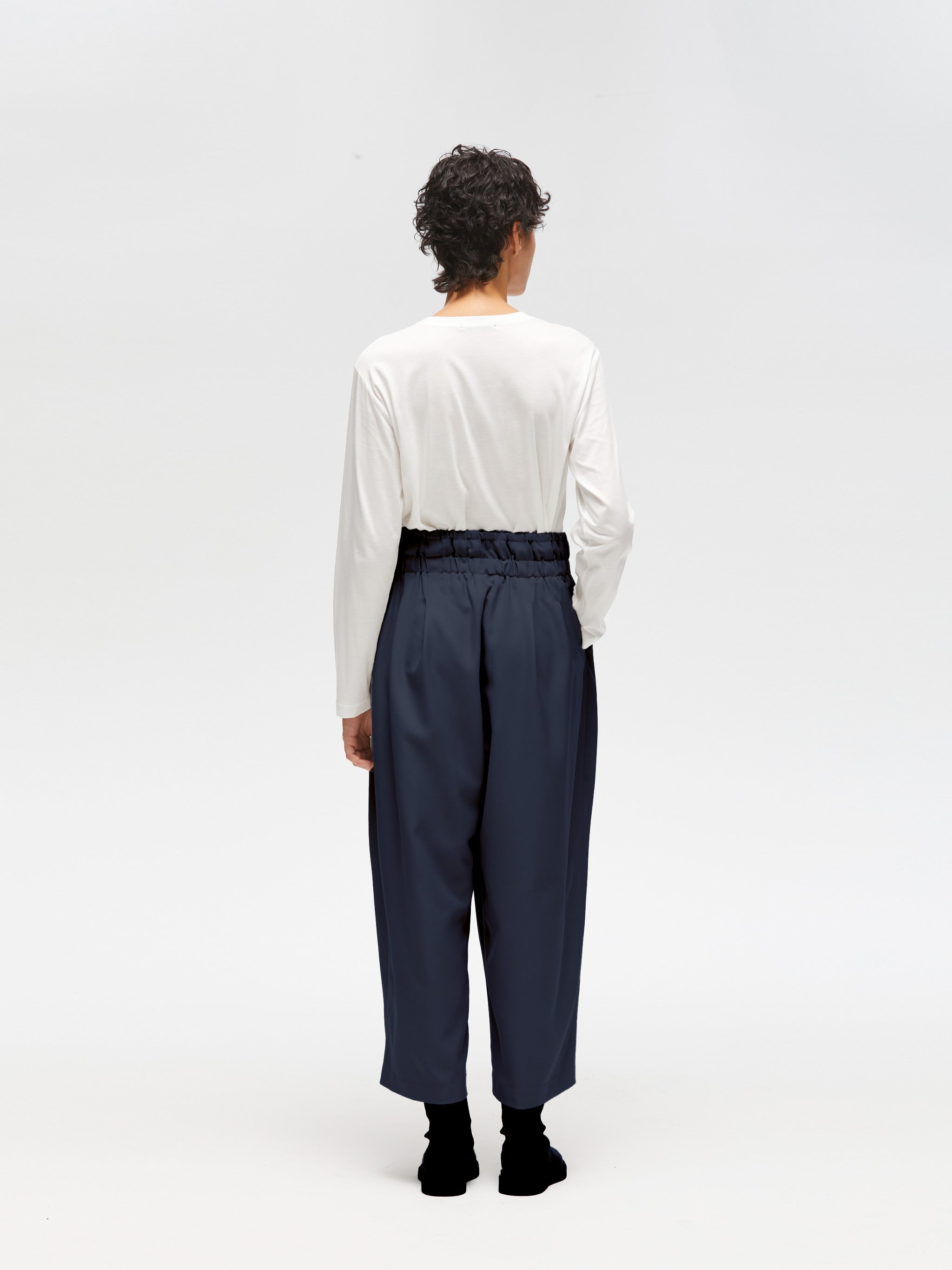 high waist tuck PT | 3-260077 – mizuiro ind