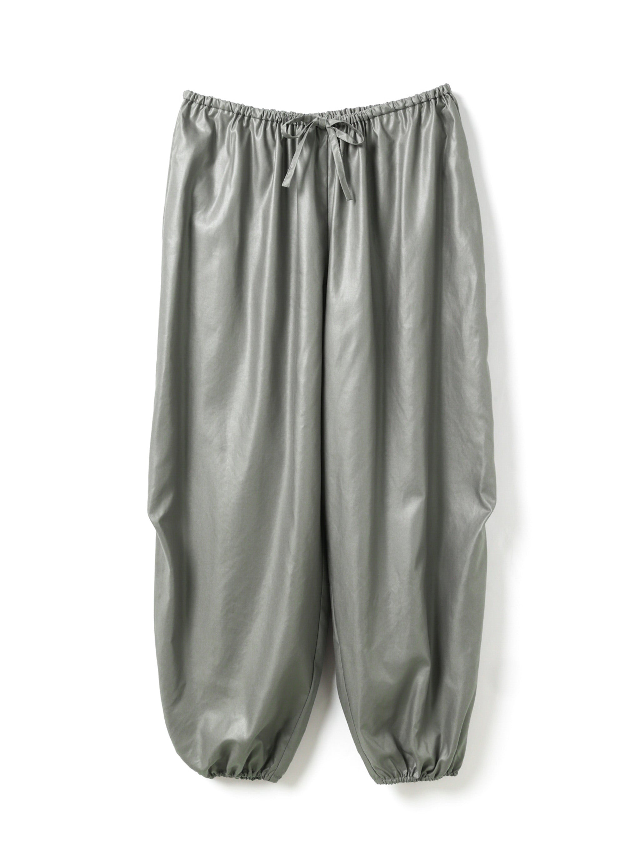 glossy drawstring hem easy PT | 3-260078 – mizuiro ind