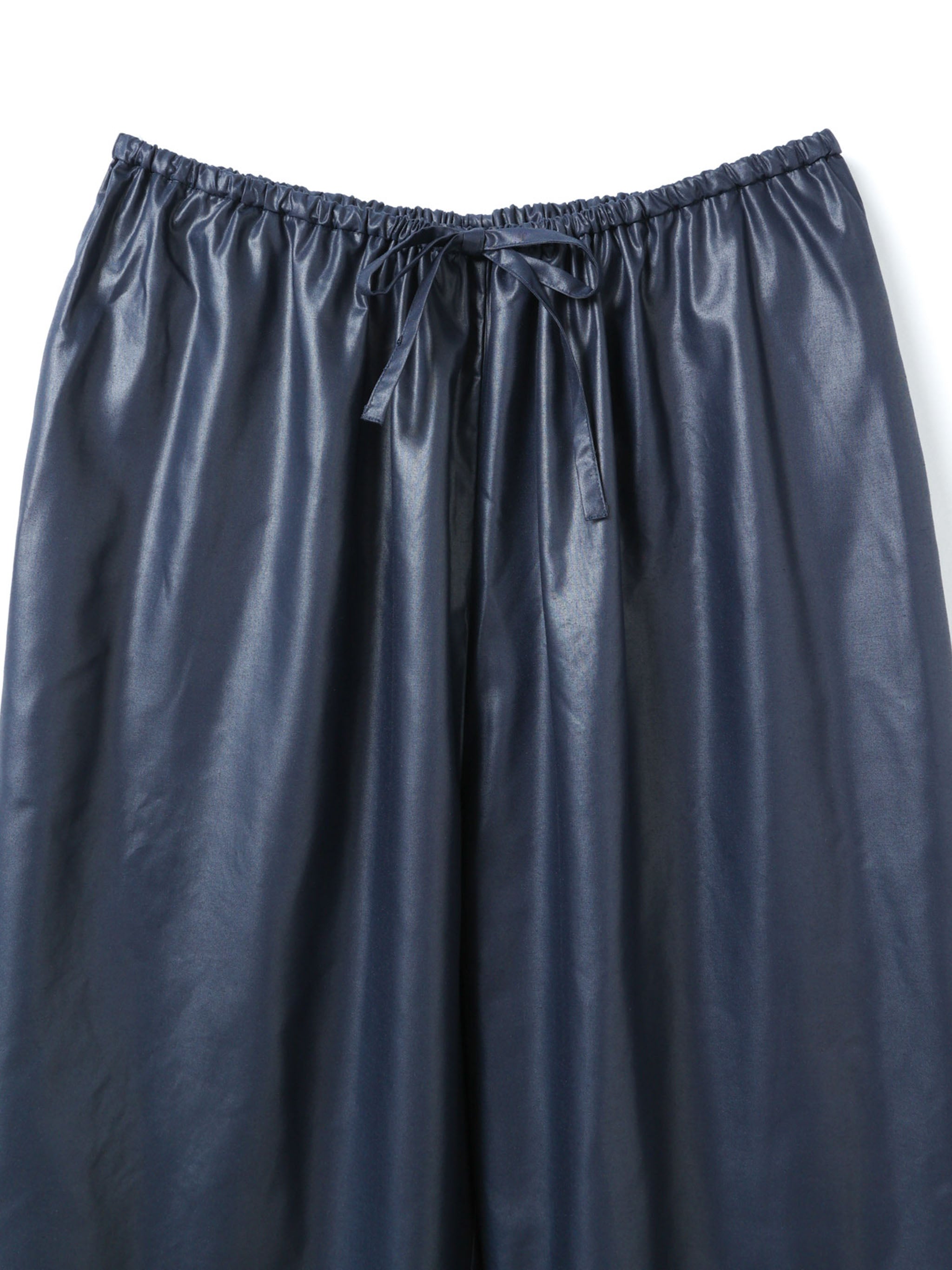 glossy drawstring hem easy PT | 3-260078 – mizuiro ind