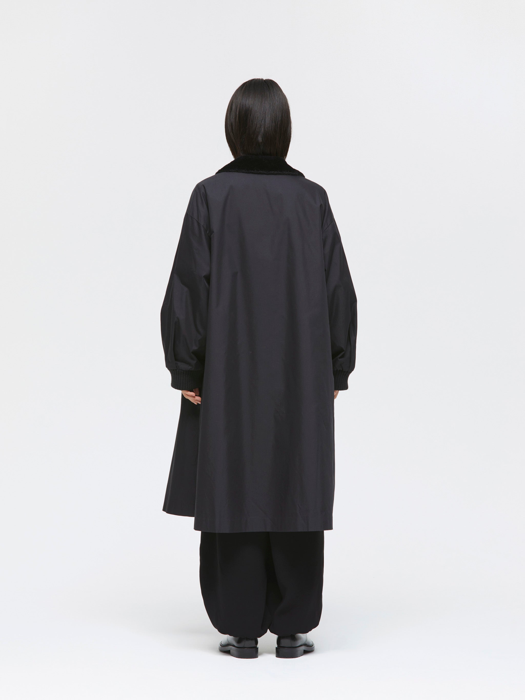 back boa coat | 3-270052 – mizuiro ind