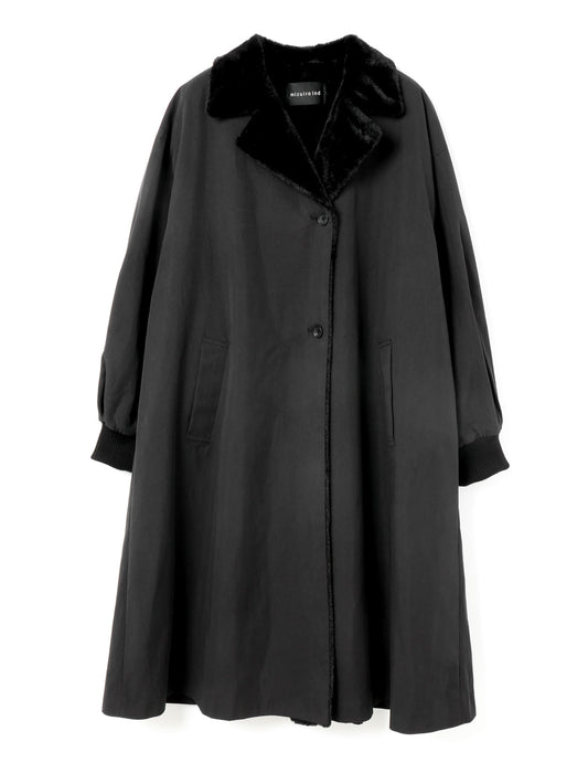 back boa coat | 3-270052
