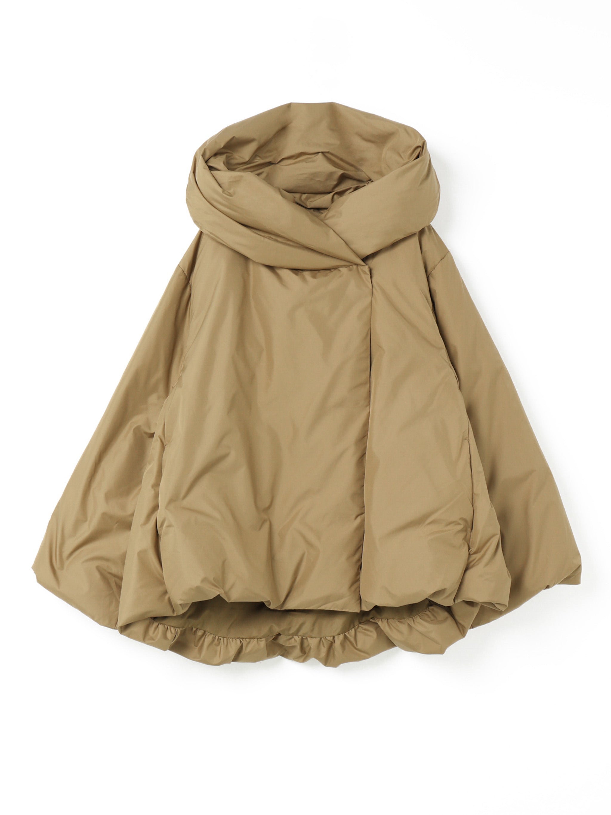 hooded short down JK | 3-270053 – mizuiro ind