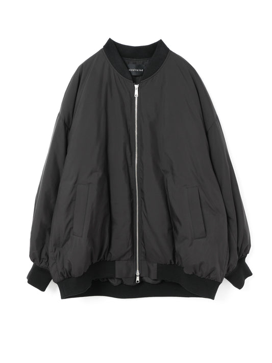 wide zip down blouson | 3-270063