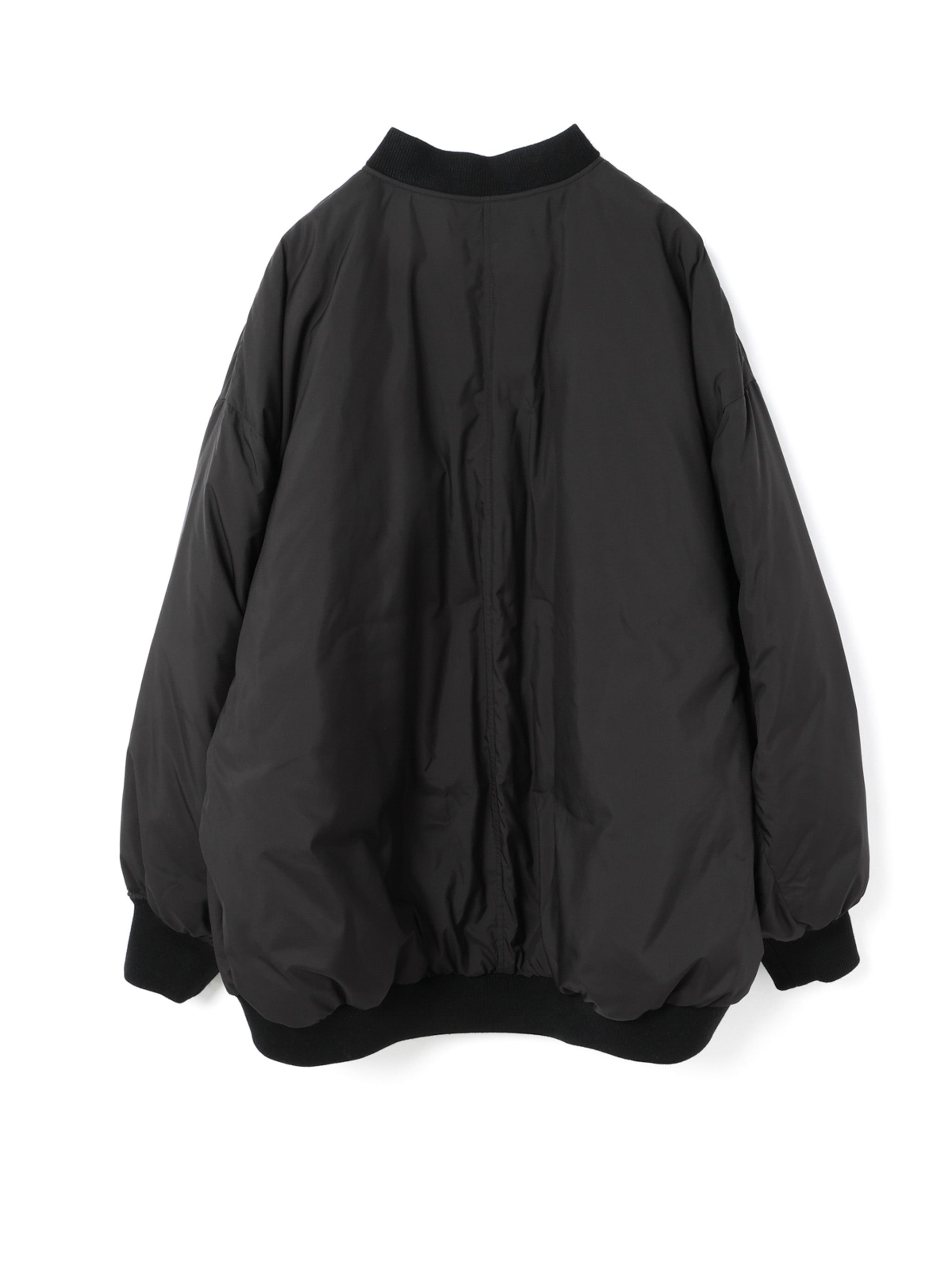 wide zip down blouson | 3-270063 – mizuiro ind