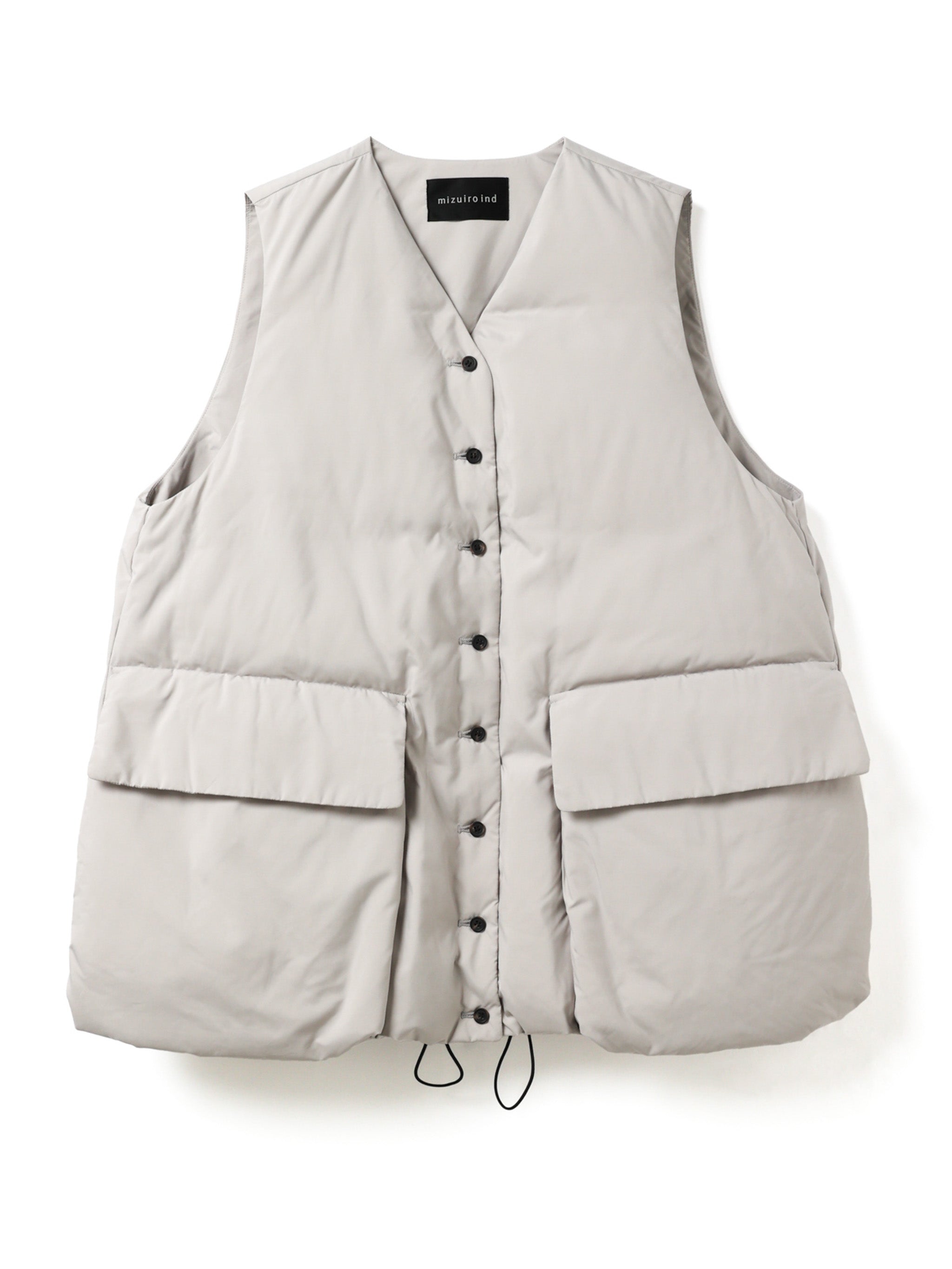 down vest | 3-270066 – mizuiro ind