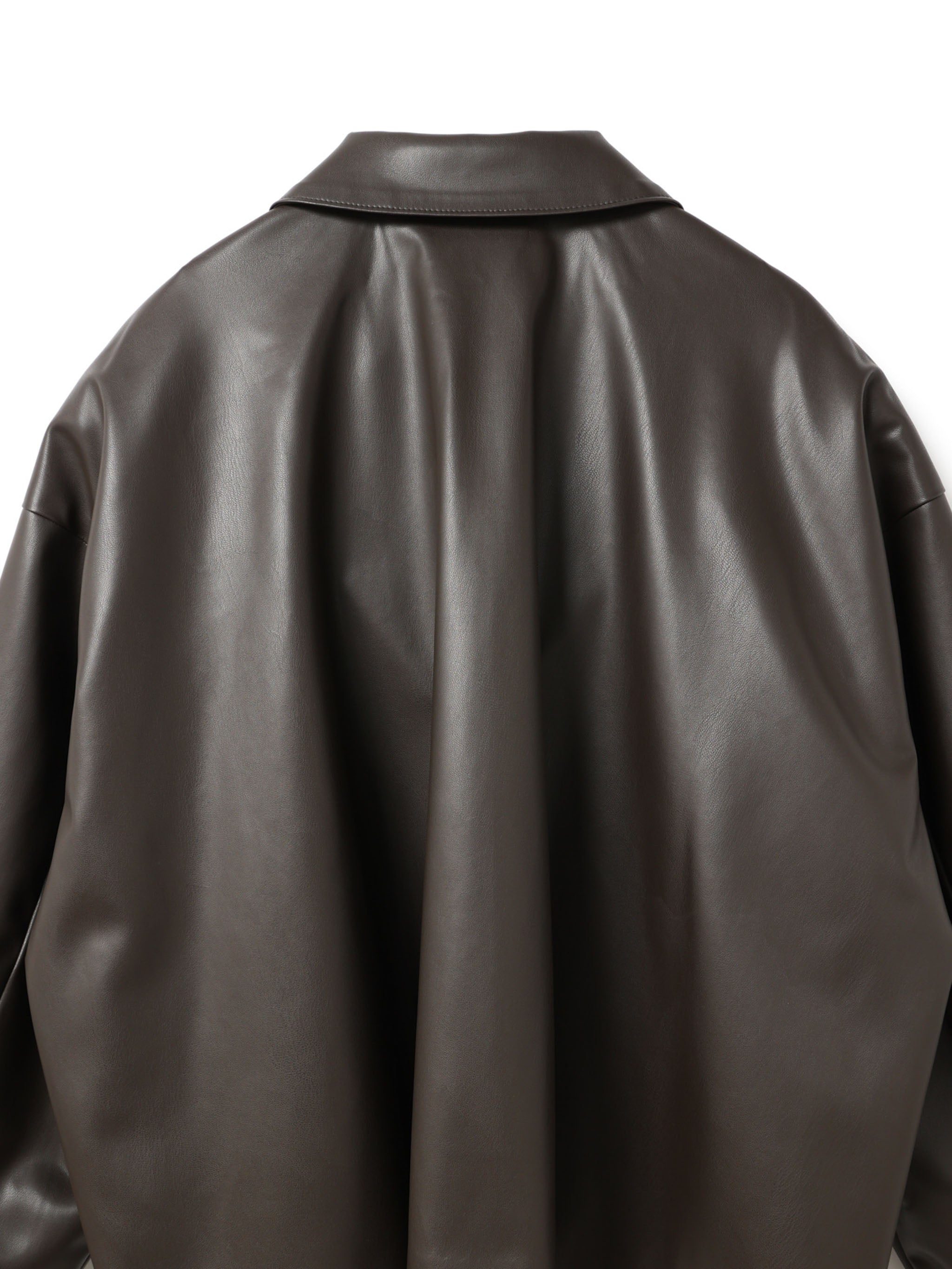 synthetic leather shirt JK | 3-270069 – mizuiro ind