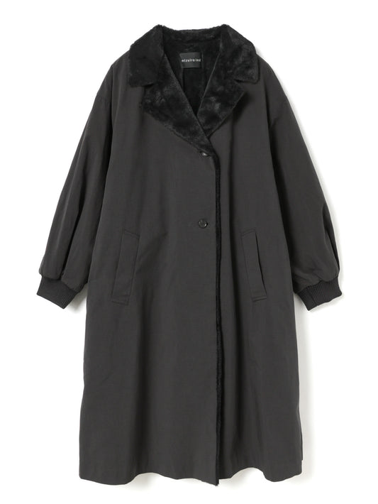 back boa coat | 3-270071