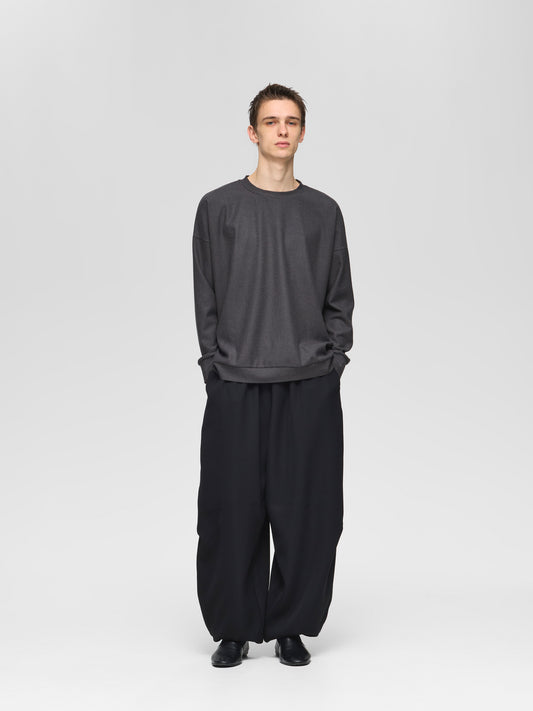 crew neck wide top | 3-510001-m