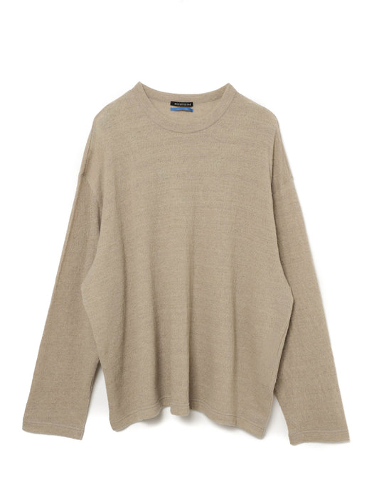 airy crew neck tops | 3-510017-w