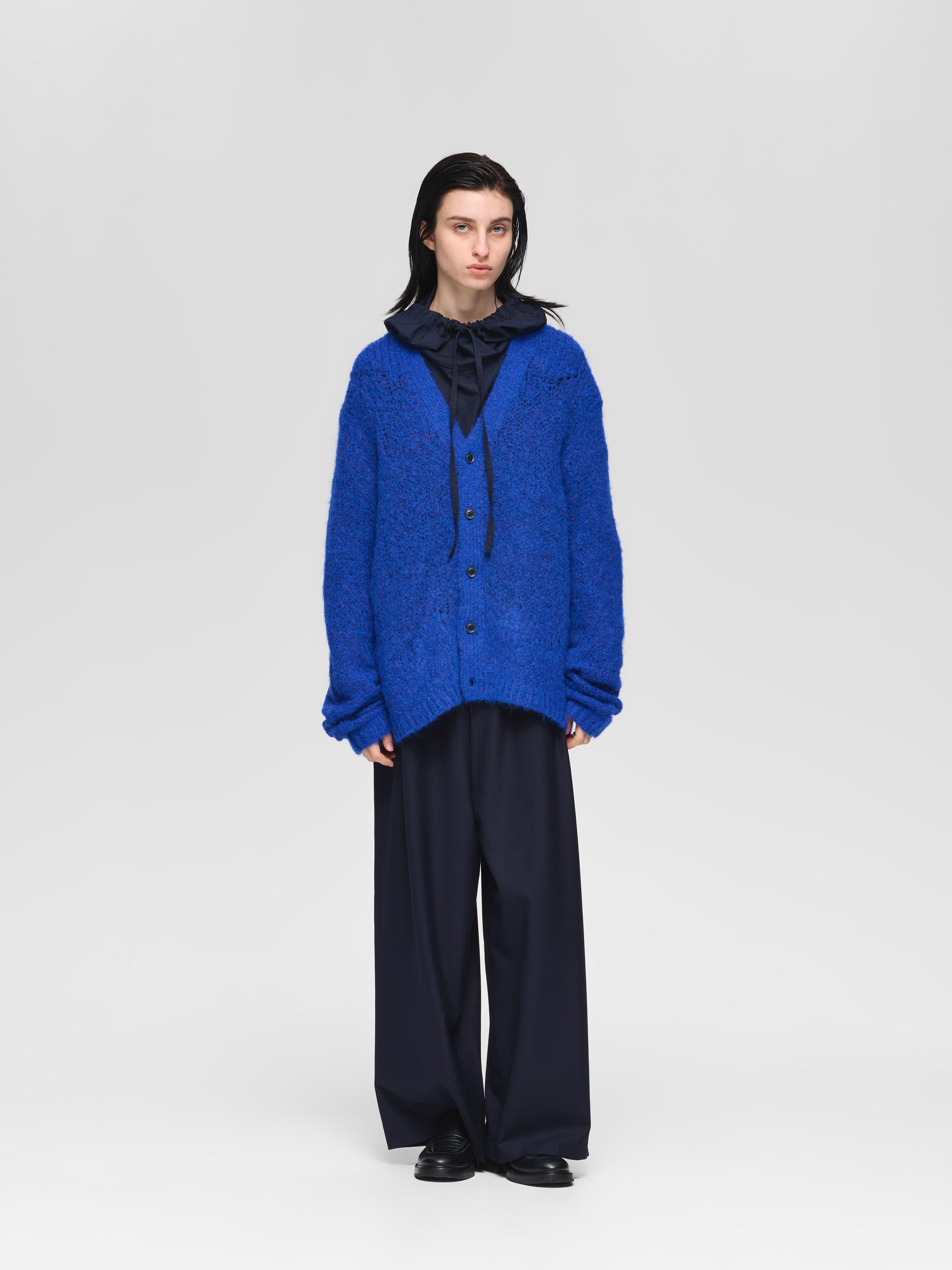 FreePeople mohair blend V neck cardigan