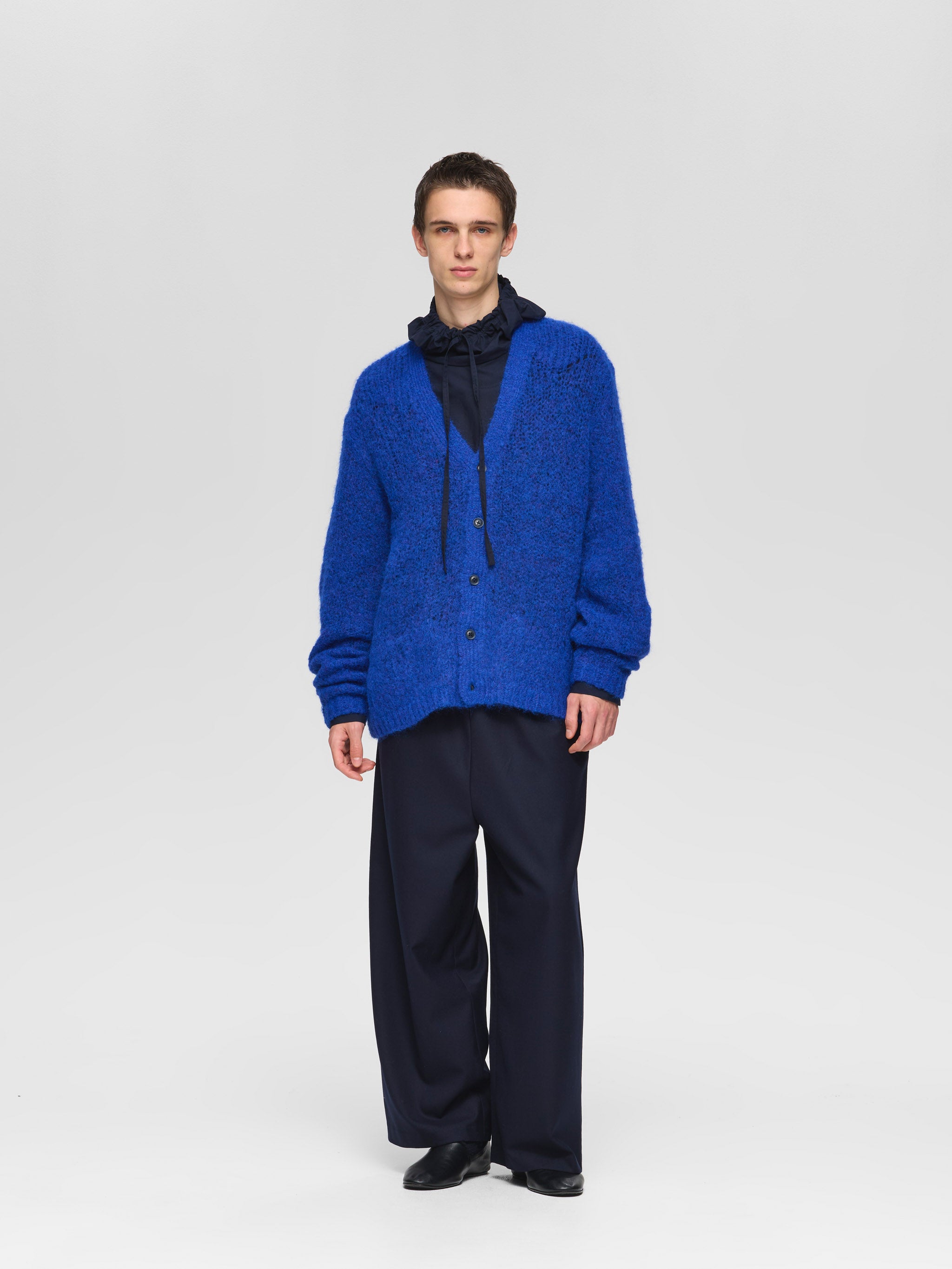 FreePeople mohair blend V neck cardigan