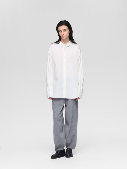 double collars shirt | 3-530001-w