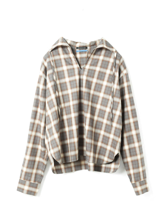 tape collar shirt | 3-530005-m