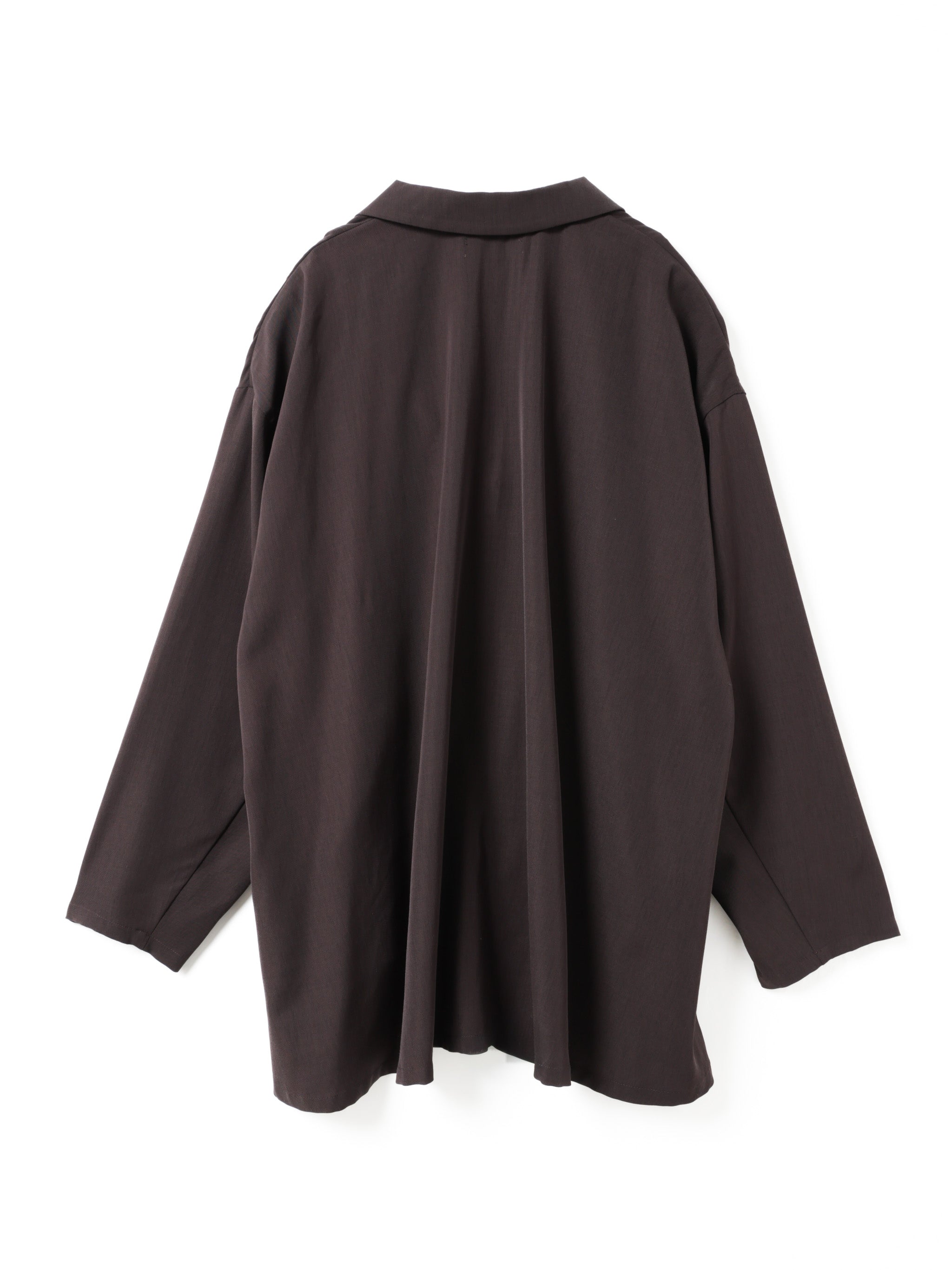 tailored shirt jacket | 3-530006-w – mizuiro ind