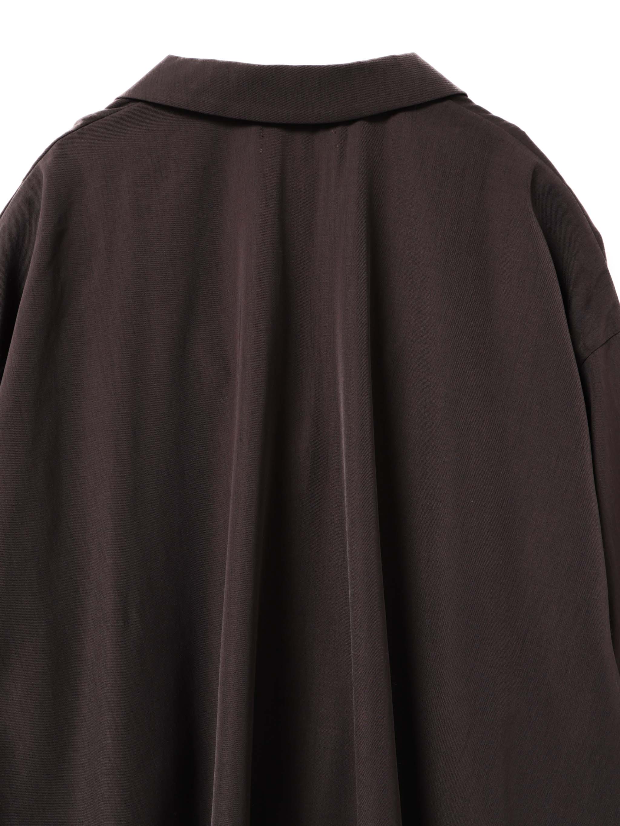 tailored shirt jacket | 3-530006-w – mizuiro ind