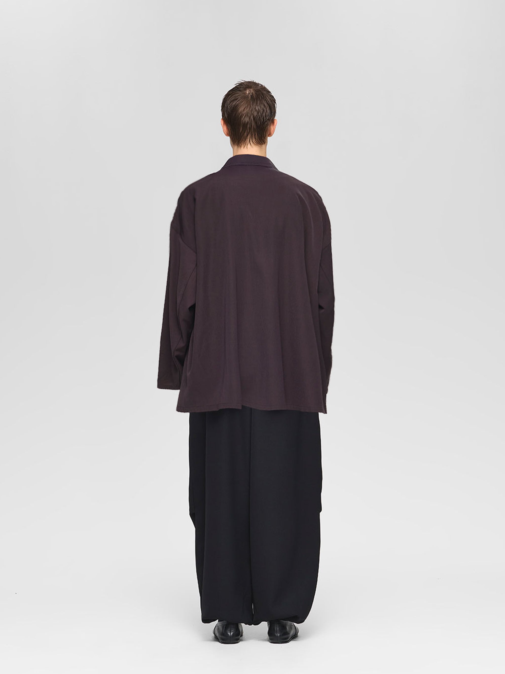 tailored shirt jacket | 3-530006-m – mizuiro ind