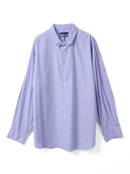 double collars patterned shirt | 3-530011-m