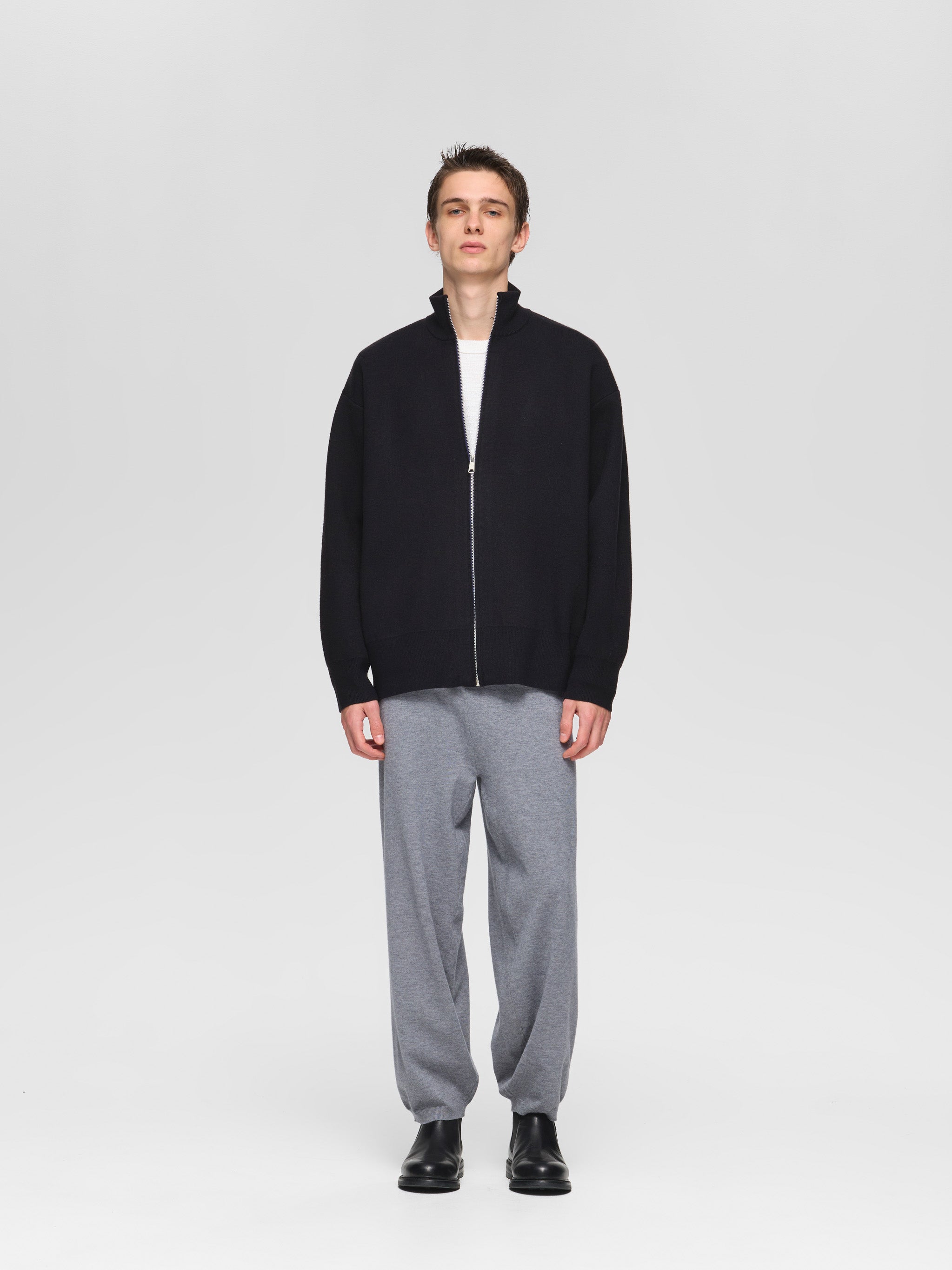 knit trousers | 3-560000-m – mizuiro ind