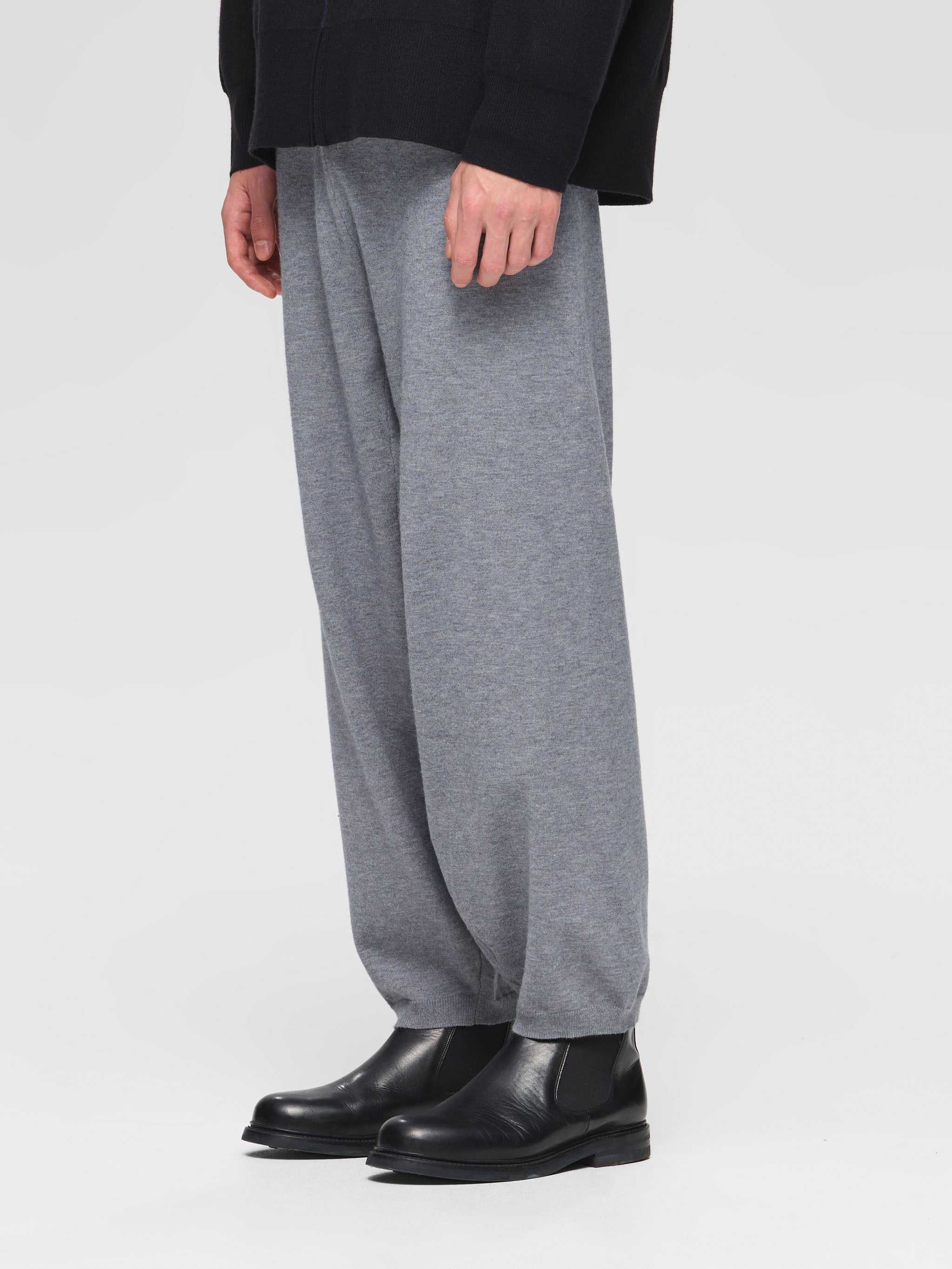 knit trousers | 3-560000-m – mizuiro ind