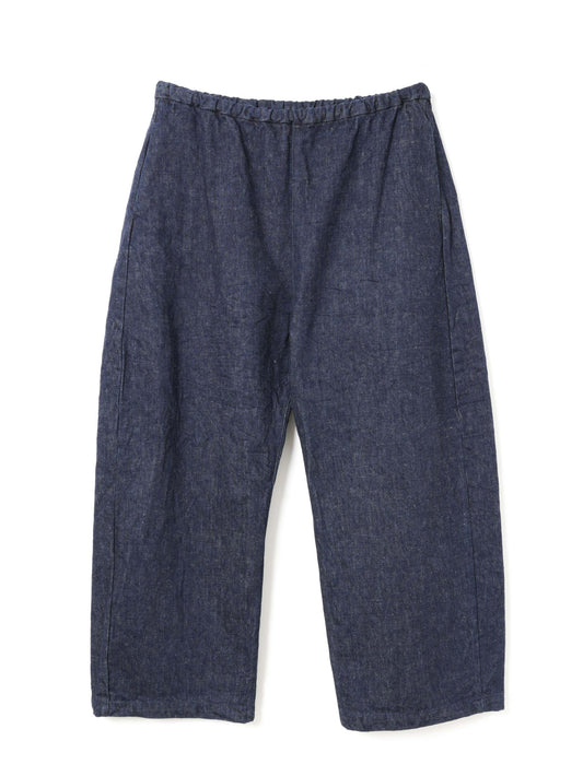 denim wide trousers | 3-560015-m