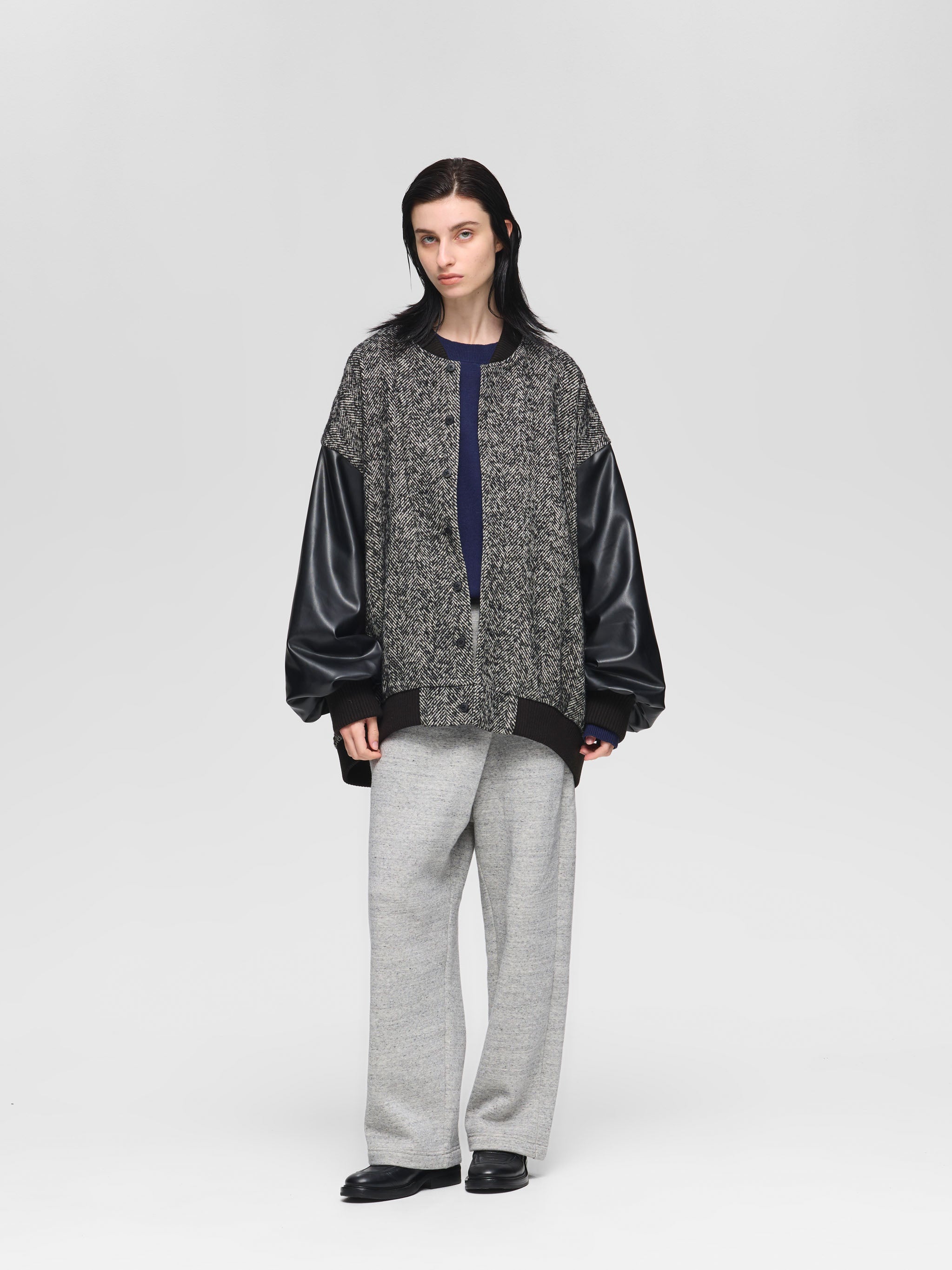 FreePeople wide varsity jacket