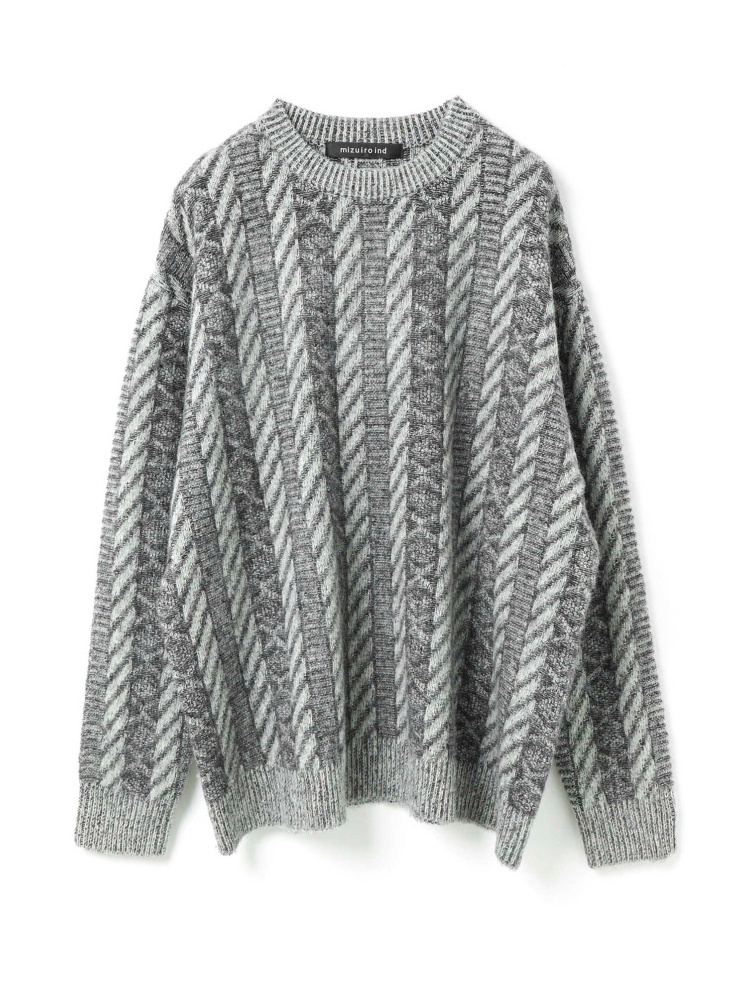 Sale- Mizuiro ind Wool Blend Basic Shirt, 2 Colors main image 0