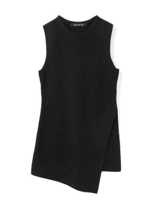 side slit rib vest | 4-220096