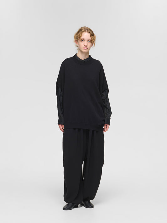 cocoon wide vest | 4-220104A