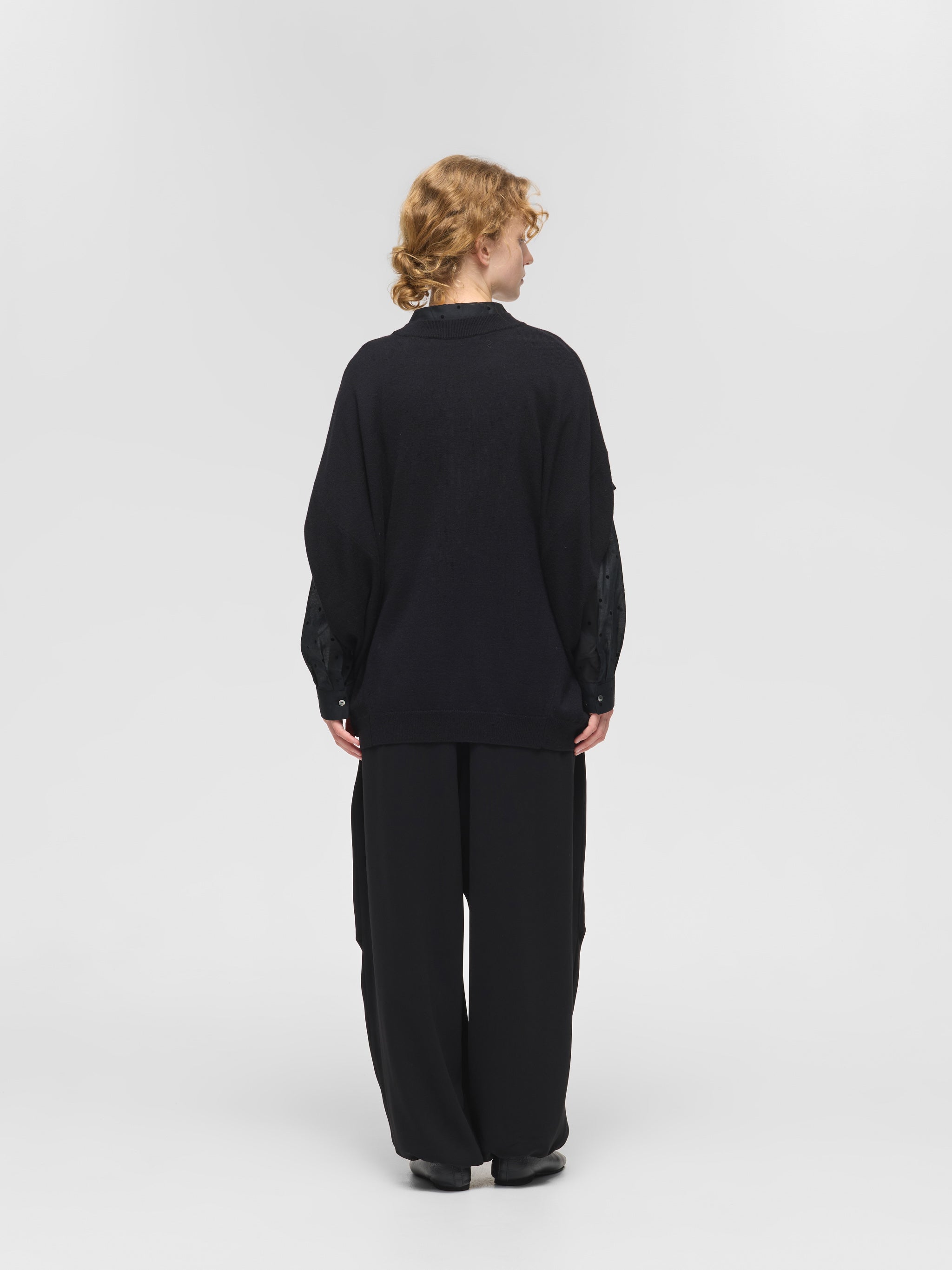 cocoon wide vest | 4-220104 – mizuiro ind