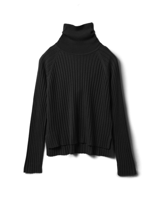 wide rib high neck P/O | 4-220108