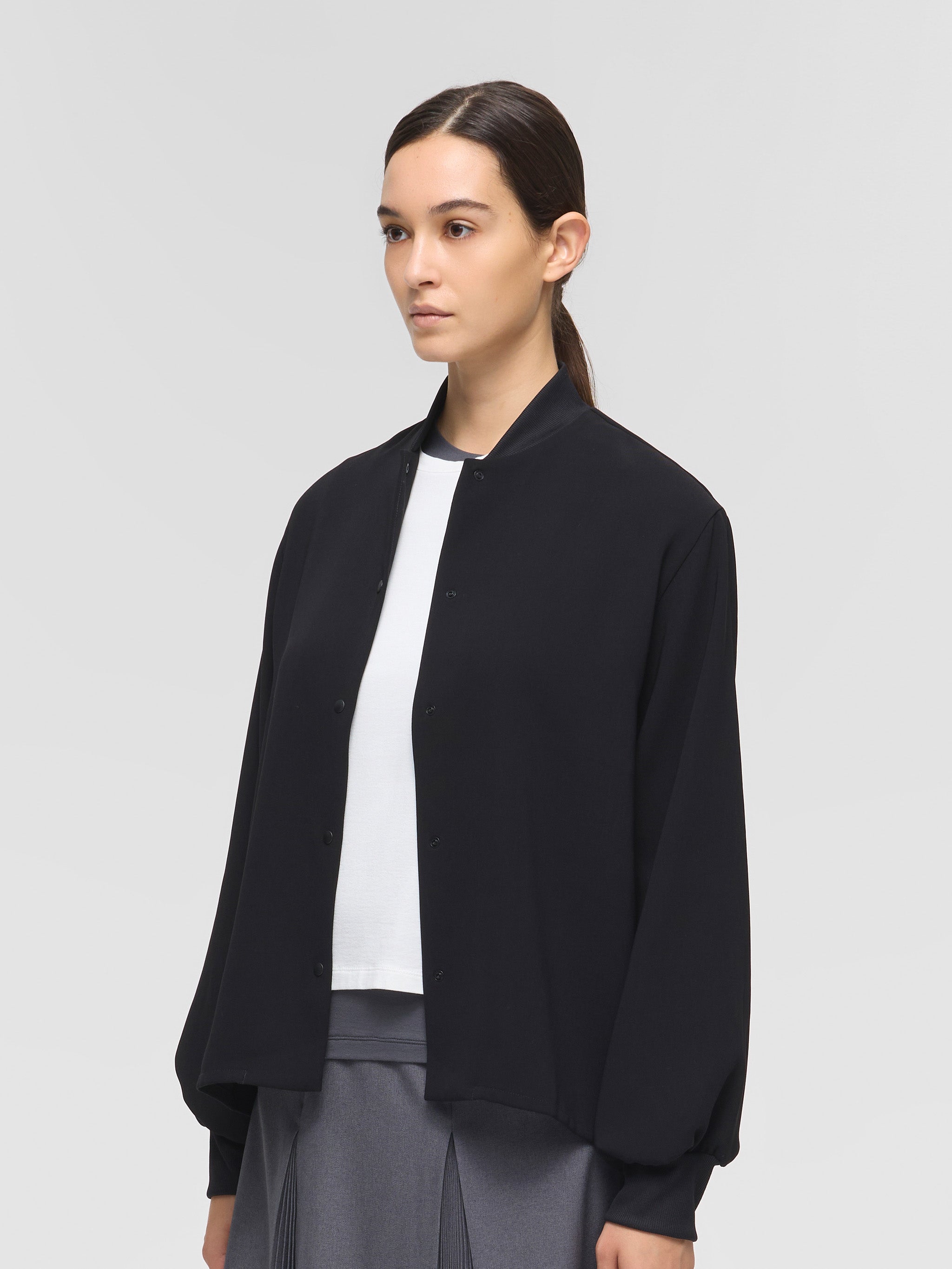 blouson like shirt | 4-230056 – mizuiro ind