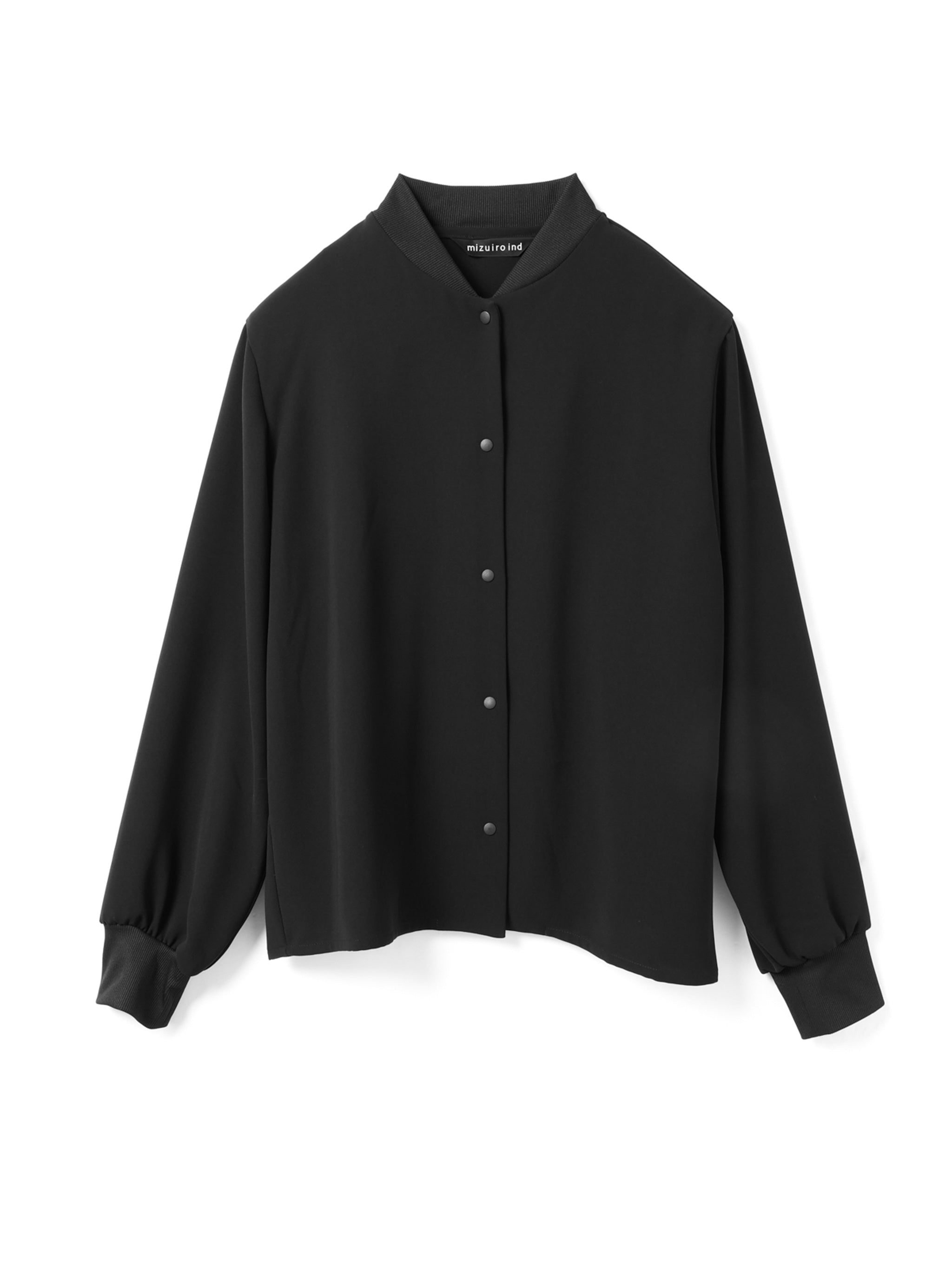 1%・ファンデカットフリルブルゾン 4ブラック RASW]フリルブルゾン ブルゾン フリル[品番：PRTW0005050]｜Pierrot