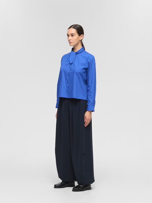 ribbon tie shirt | 4-230060