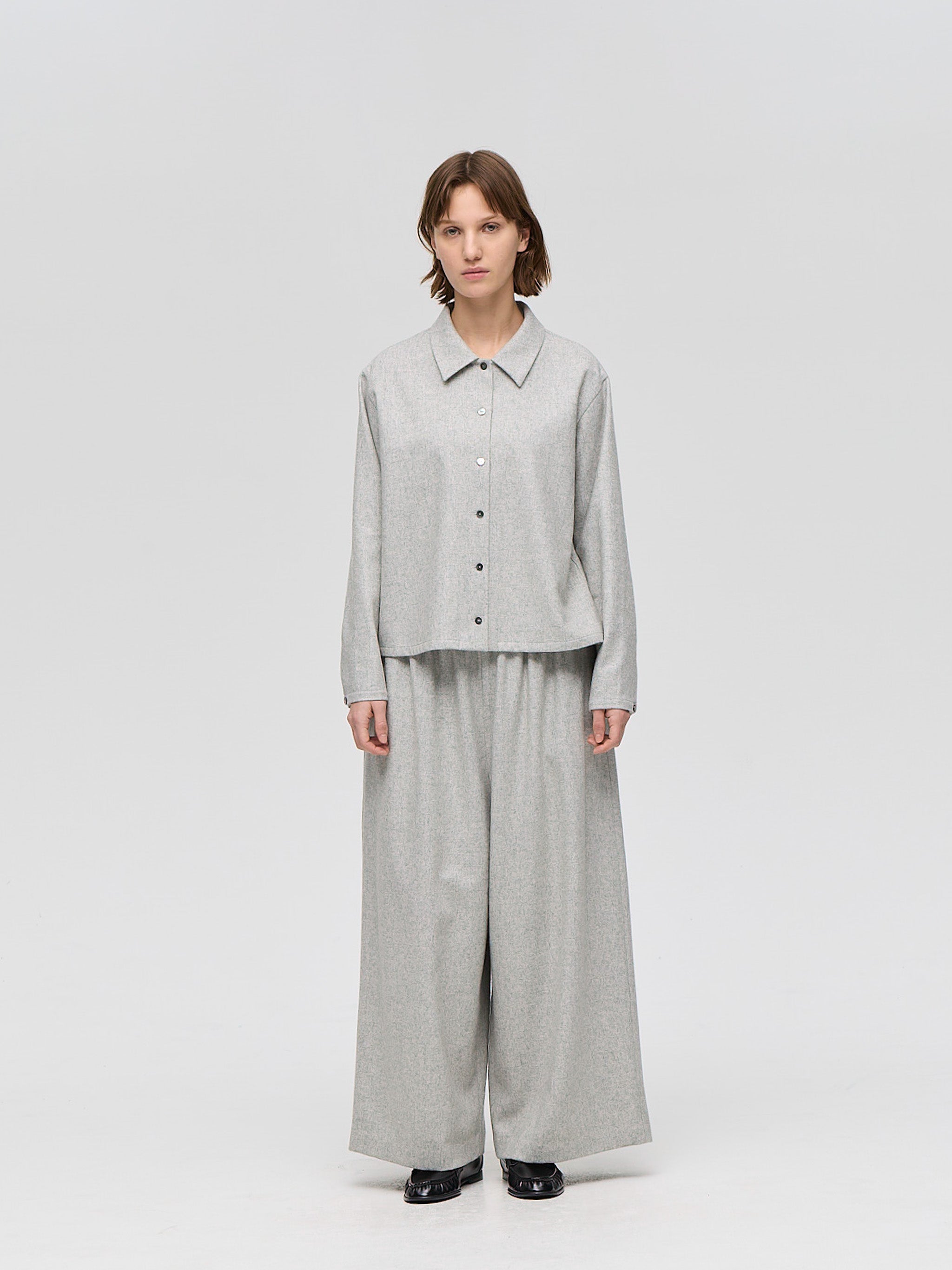 wool blend wide easy PT | 4-260076 – mizuiro ind