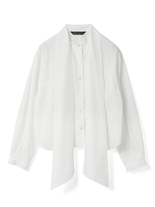 long tie collar shirt | 4-230068