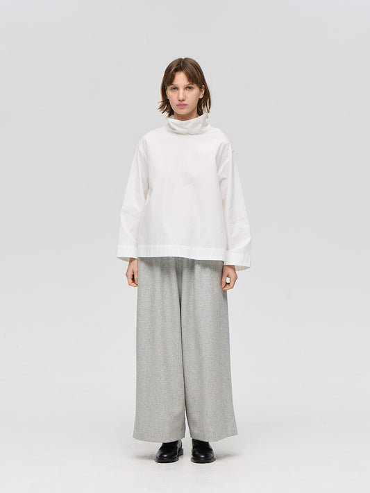 high neck shirt | 4-230069