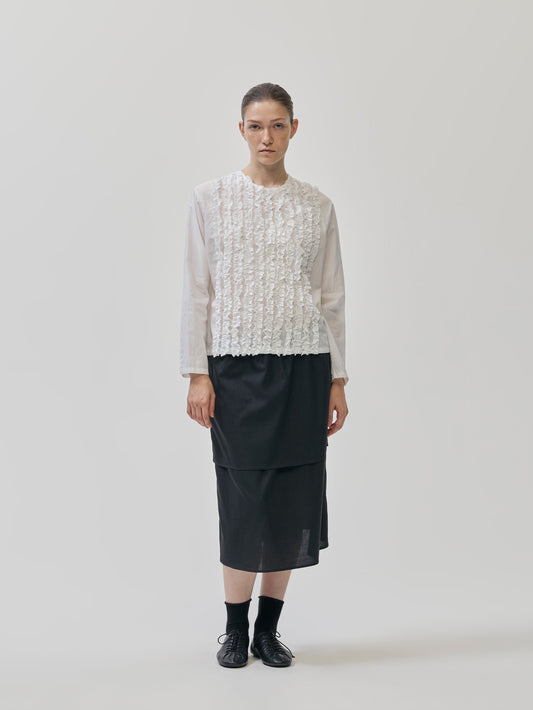 frill shirt P/O | 4-230071