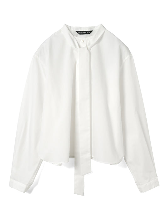 long tie collar shirt | 4-230075