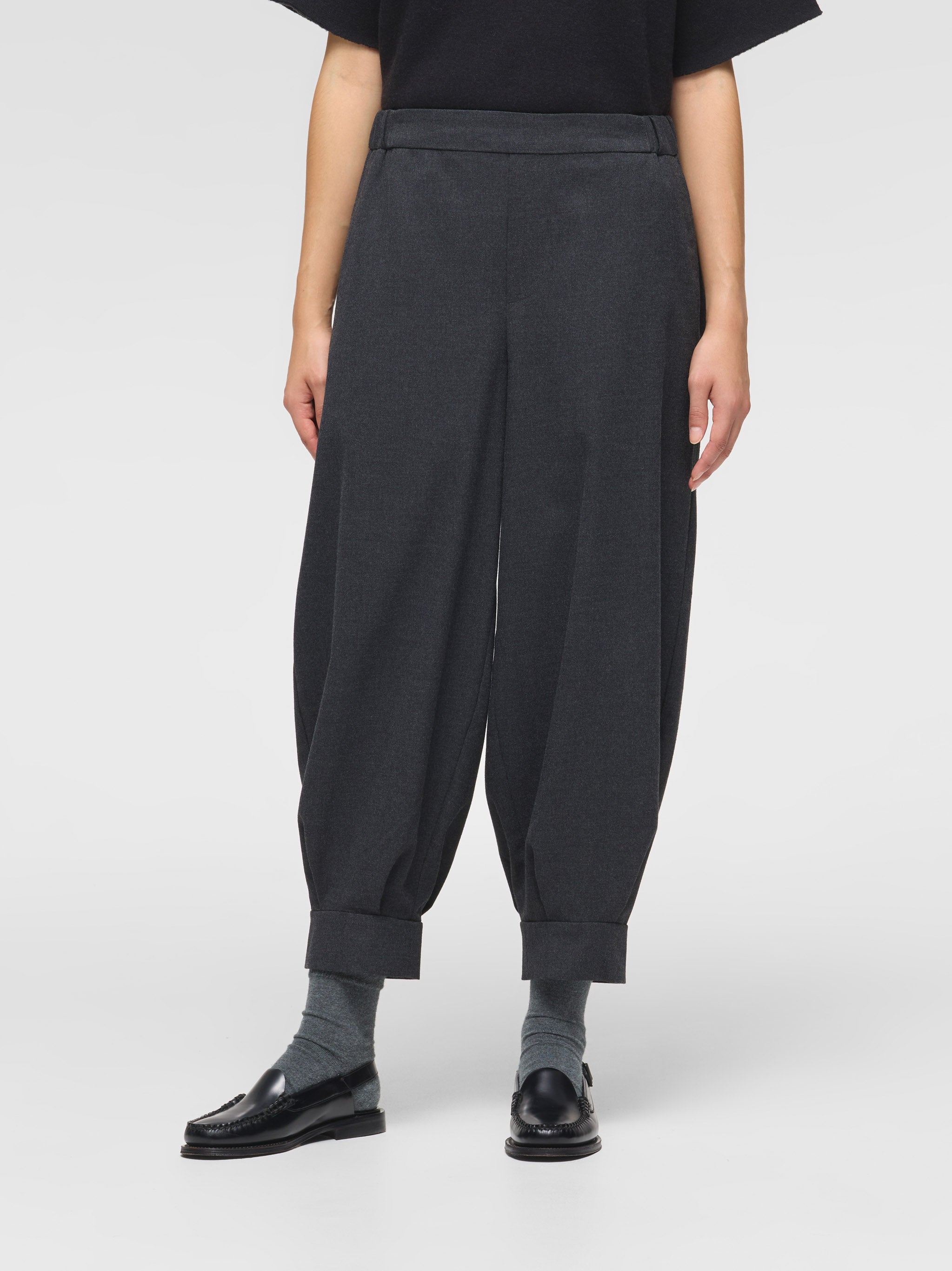 tucked hem PT | 4-260056 – mizuiro ind