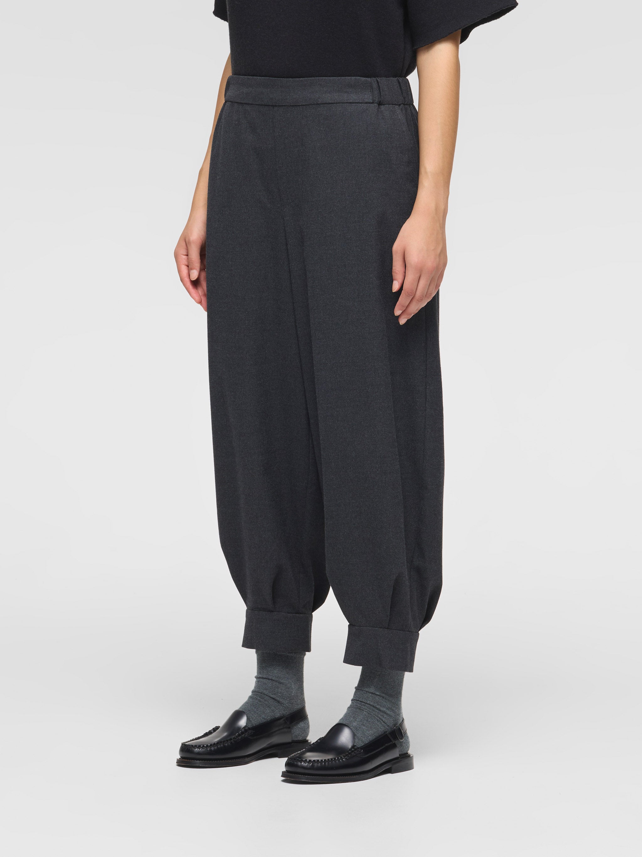 Мページです tucked hem PT | 4-260056 – mizuiro ind