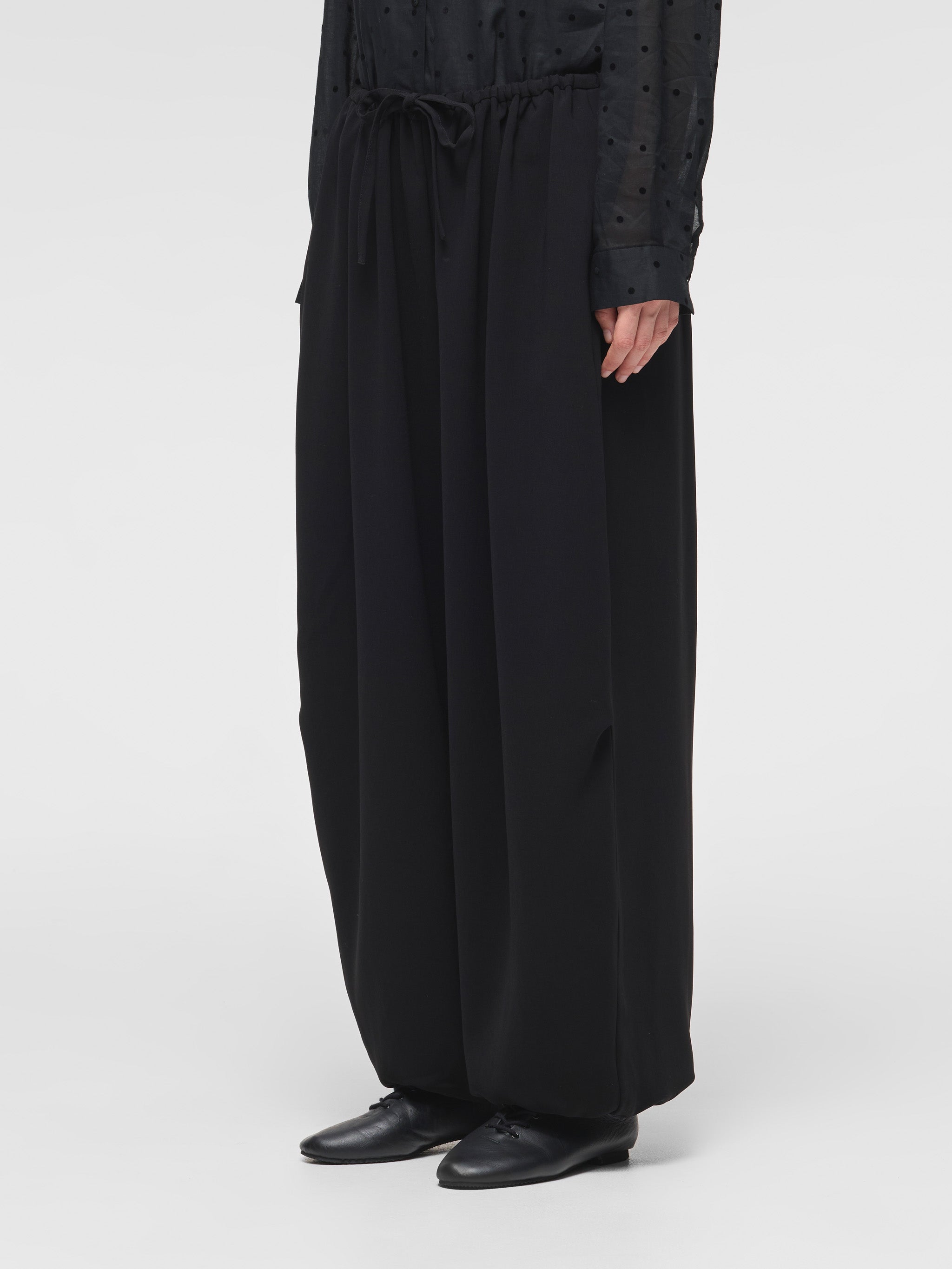 drawstring hem PT | 4-260062 – mizuiro ind