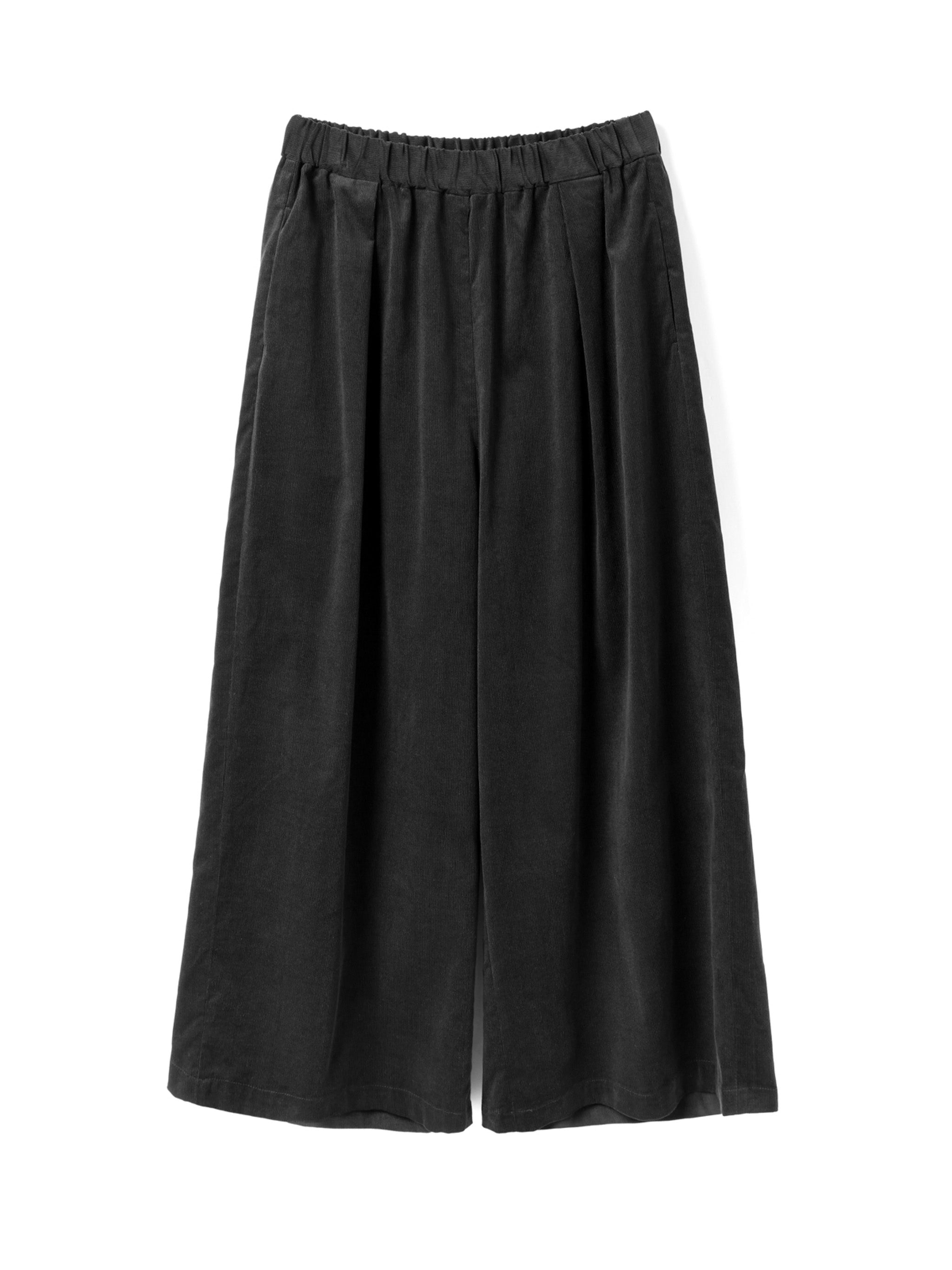 corduroy tuck wide PT | 4-260067 – mizuiro ind