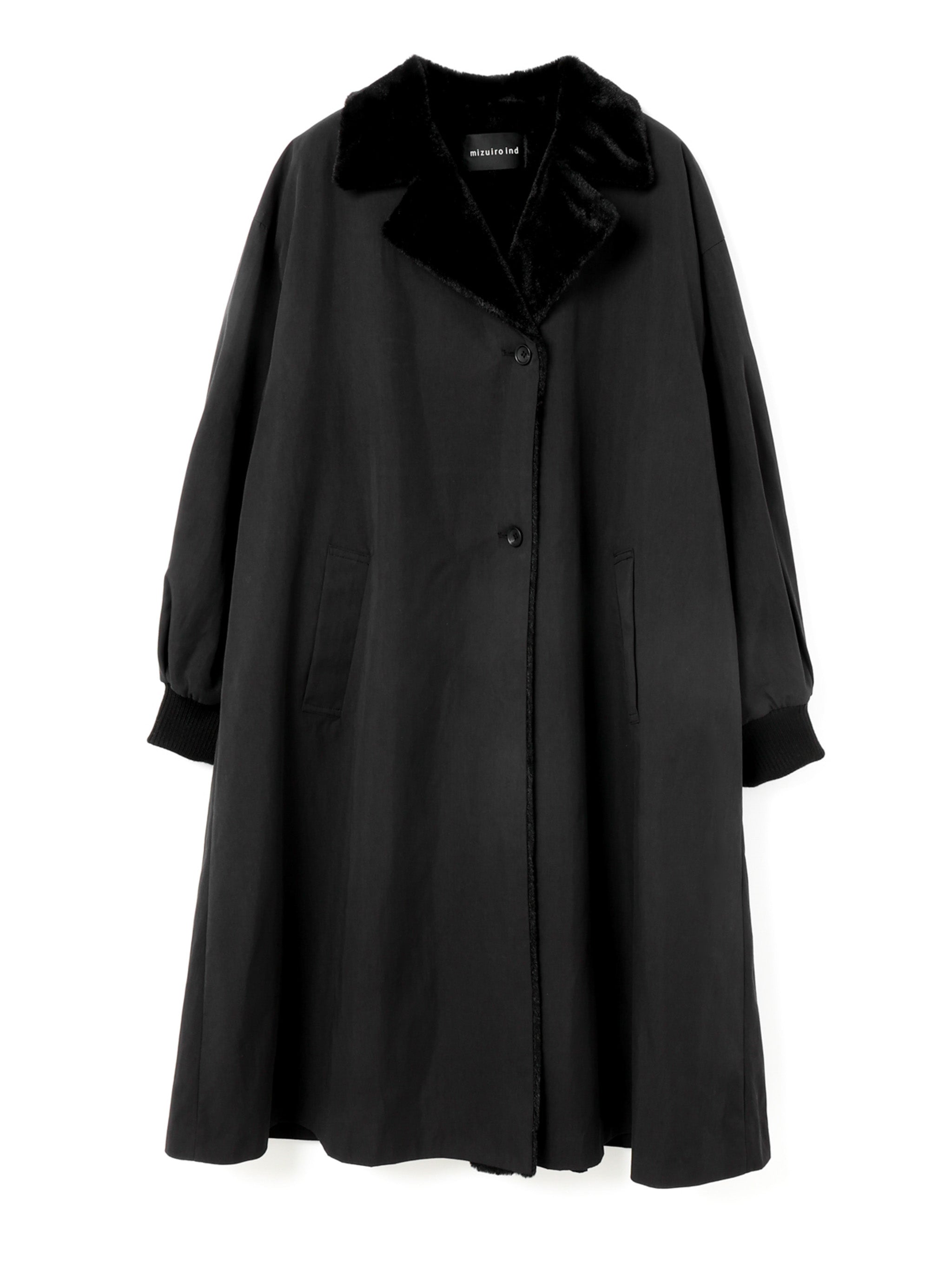 back boa coat | 4-270018